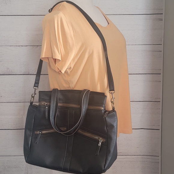 Black Faux Leather Bag - Picture 8 of 8